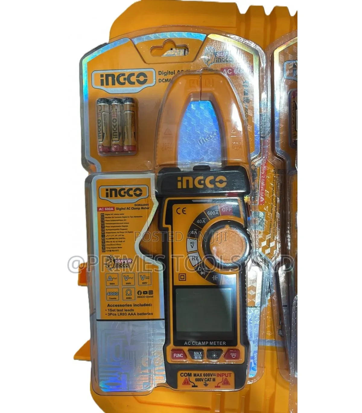 Ingco Clamp Meter – Digital Electrical Testing Tool