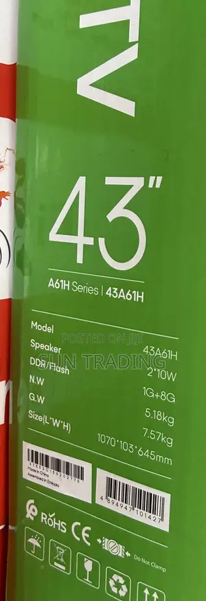 Syinix 43” Google Tv – Smart Television - A61h Series