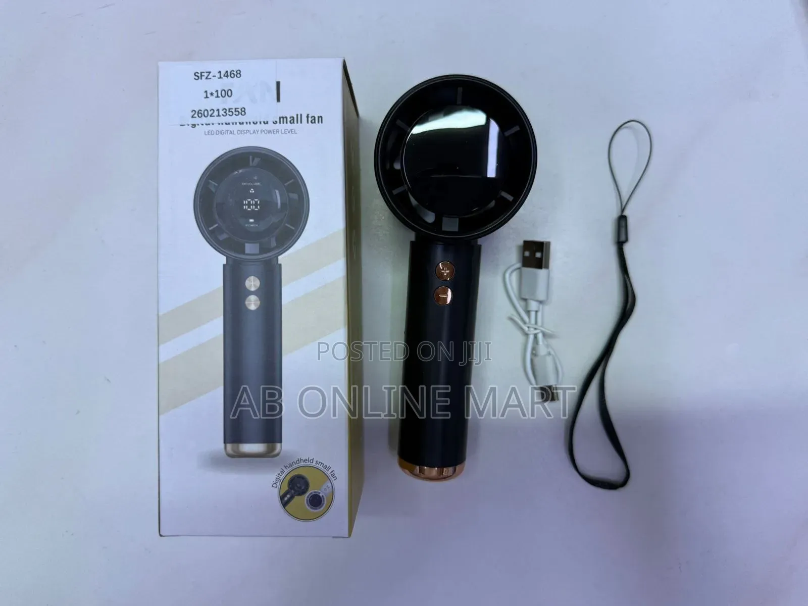 Digital Mini Fan