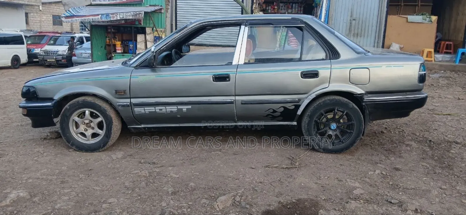 Toyota Corolla 1990 Gray