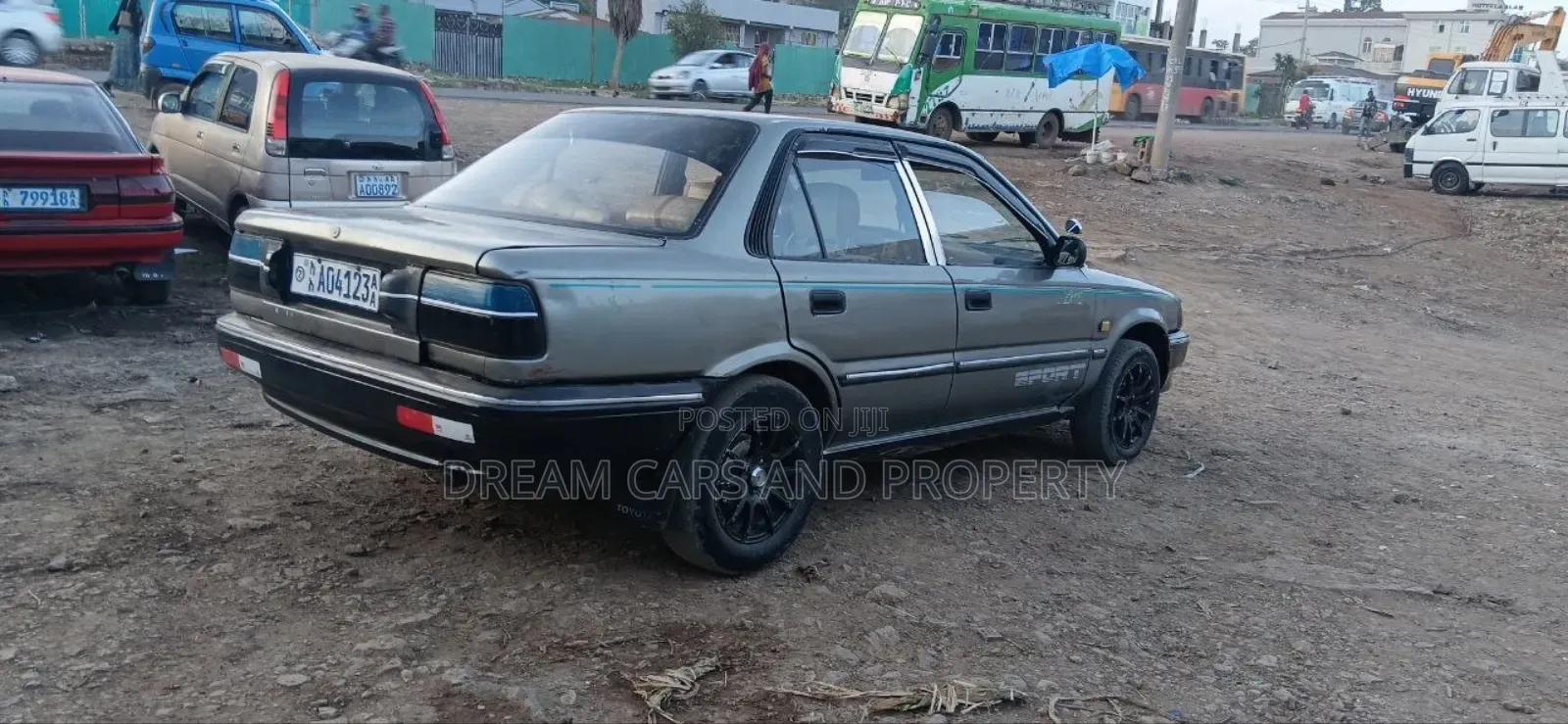 Toyota Corolla 1990 Gray