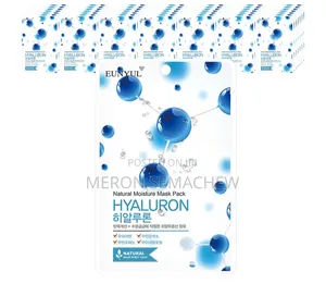 Original Korean Face Mask Aloe, Collagen,Avocado,Hyularic Acid, Pearl