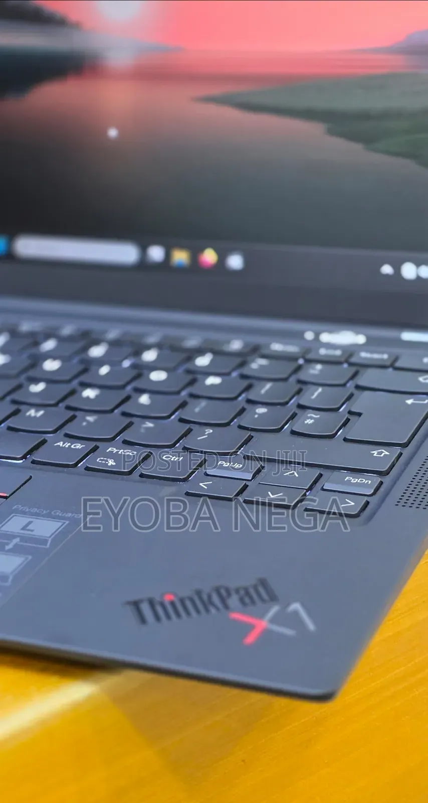 New Laptop Lenovo ThinkPad X1 Carbon 16GB Intel Core i7 SSD 512GB