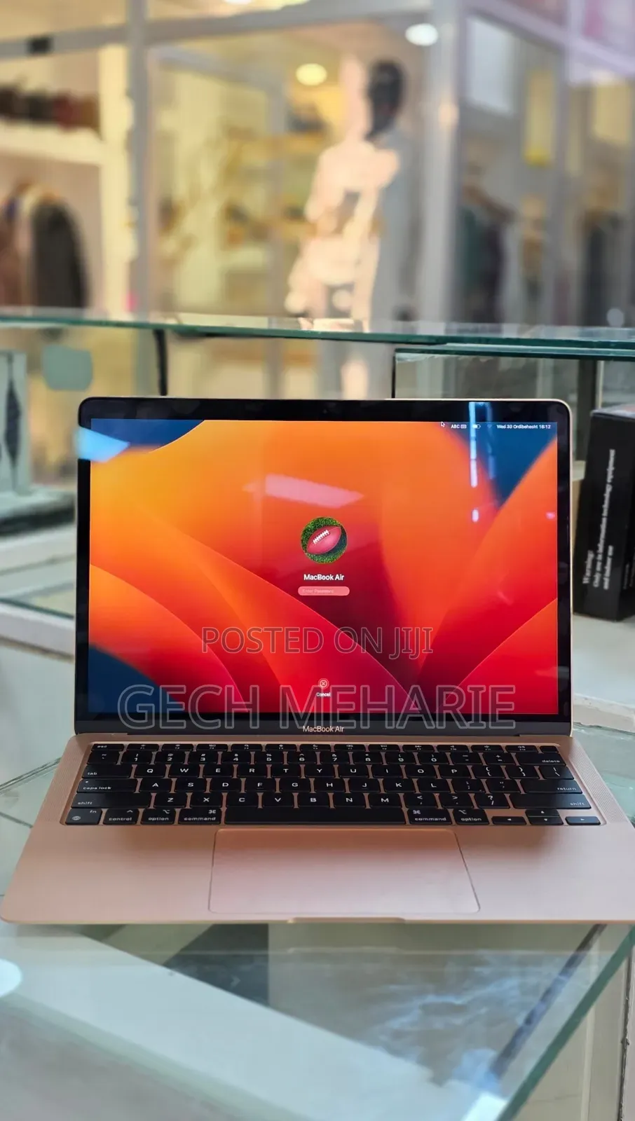 New Laptop Apple MacBook Air 2020 M1 8GB Apple M1 SSD 256GB