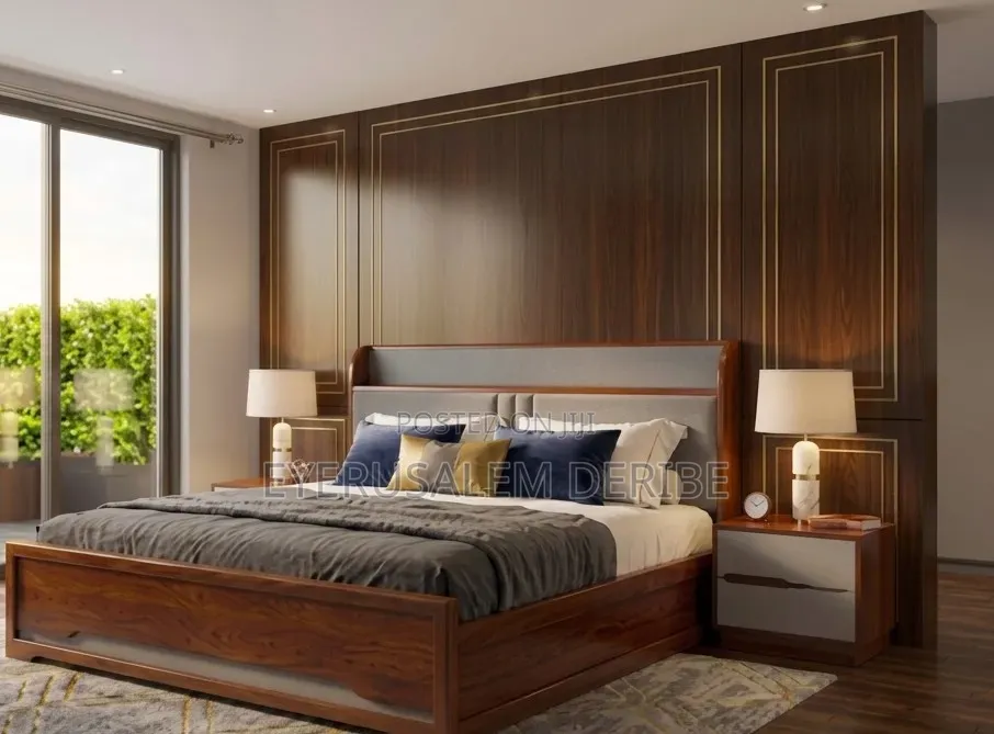 ዘመናዊና የቅንጦት ሰው አልጋ ( Luxury Double Bed)
