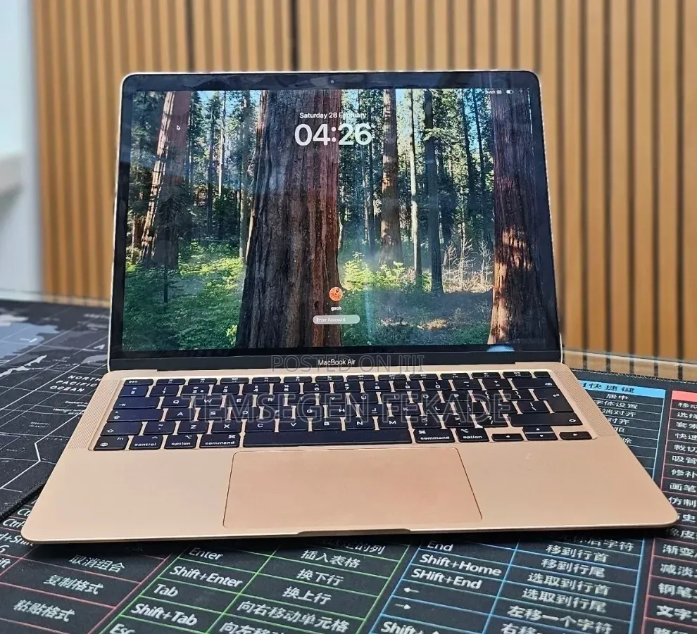 New Laptop Apple MacBook Air 2020 M1 8GB Apple M1 Max SSD 256GB