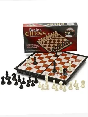 Brains Quality Foldable Chess Set