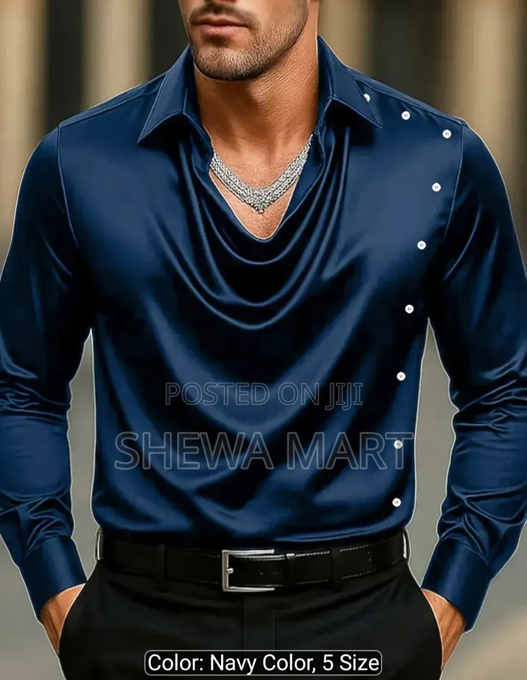 Men's Fashion Casual v-Neck Short Sleeve Shirt