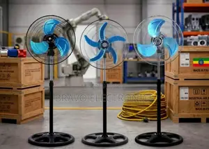 Heavy Duty Industrial Pedestal Standing Fan