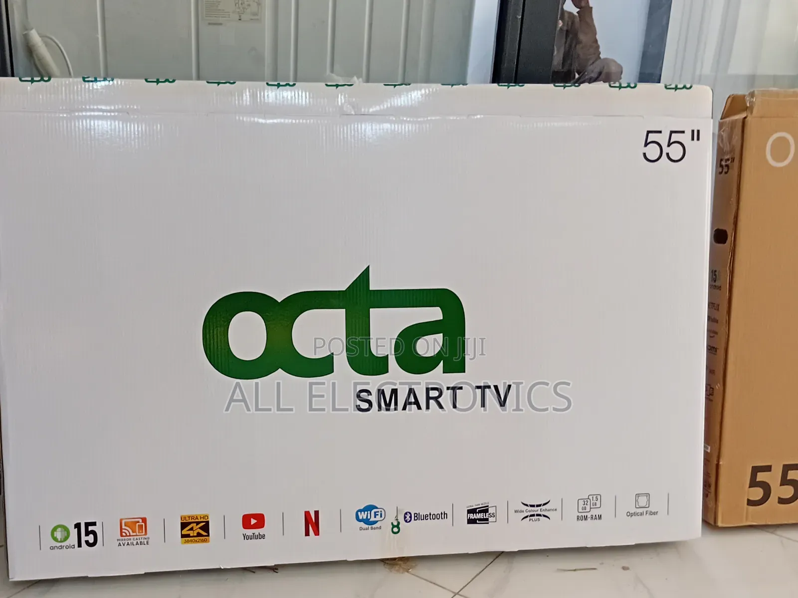Octa 55inch Frameless Screen Smart Tv