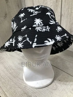 Bucket Hats, Palm Trees Colorful