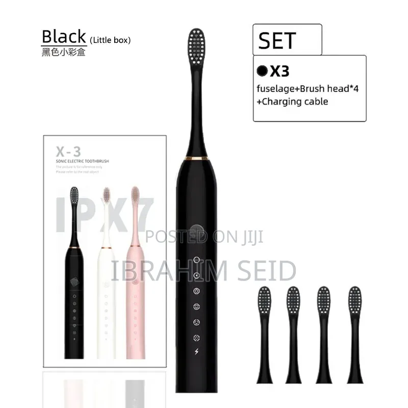 X-3 Sonic Electric Toothbrush!