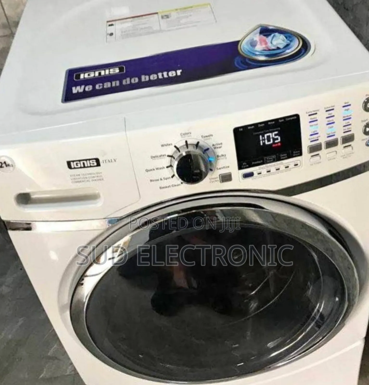 Ignis 12/8 Kg Automatic Washing Machine