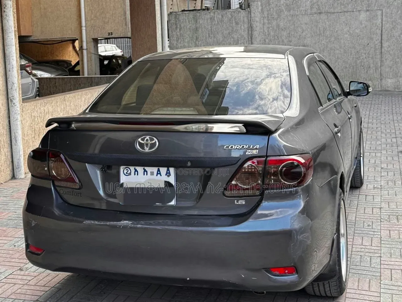 Toyota Corolla 2012 Gray