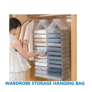 6-Tier Hanging Bag – Declutter Your Closet Instantly