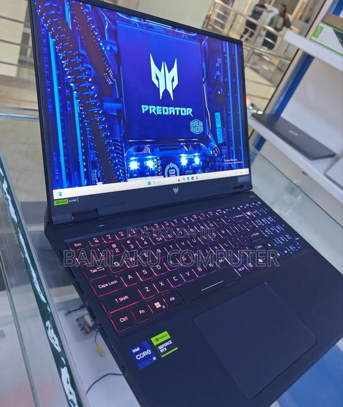 New Laptop Acer Predator Helios Neo 16 16GB Intel Core i9 SSD 1T