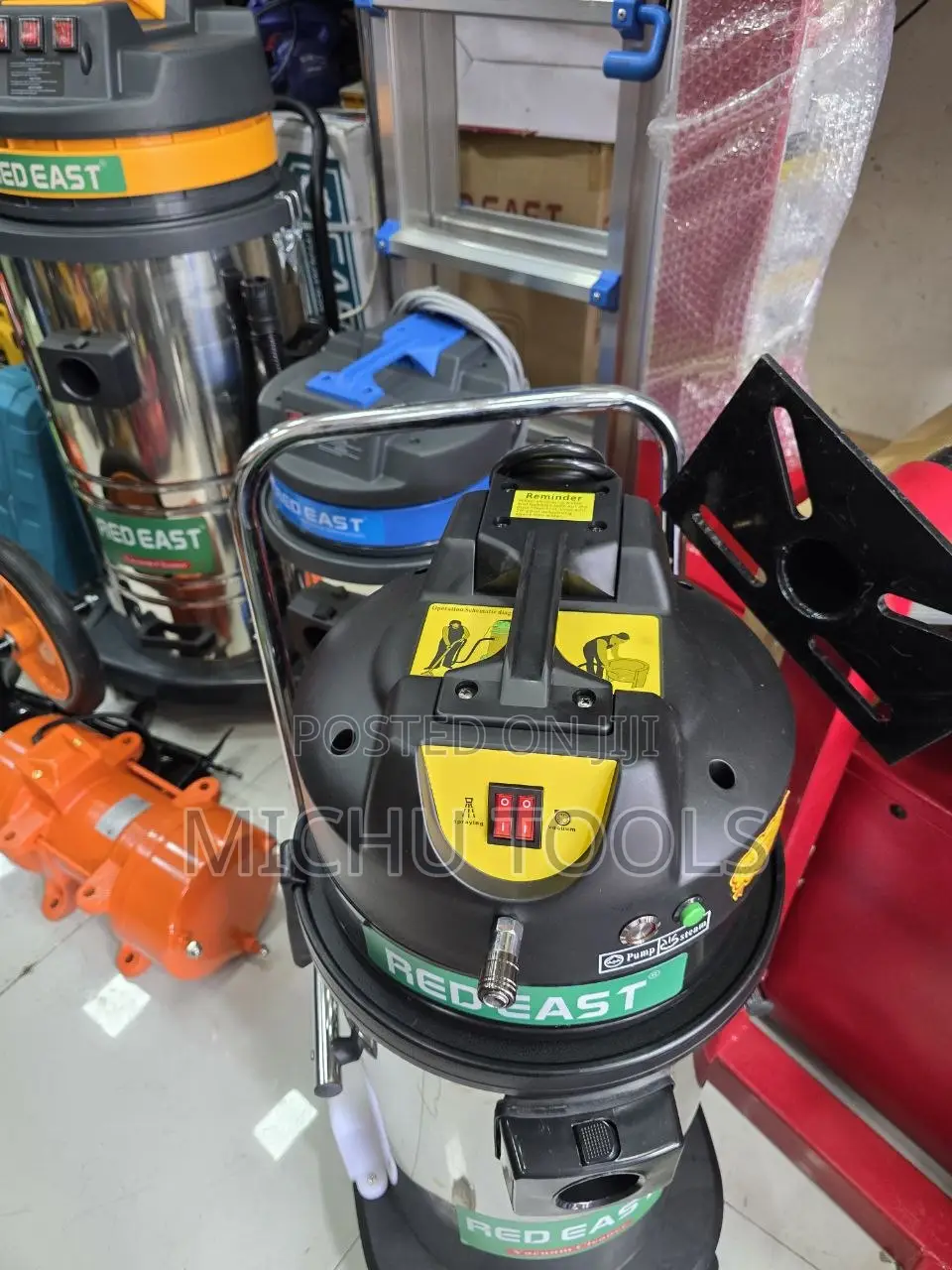 Red East Steam Vacuum Cleaner