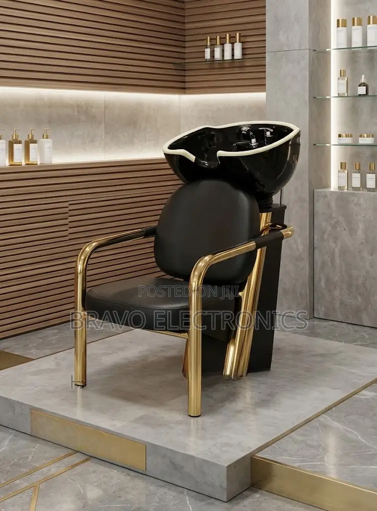 Luxury Hair Washing Basin Chair – Professional Salon Equipment