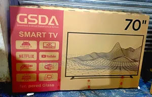 Gsda Tv 70" Smart Android Tempered Glass Uhd