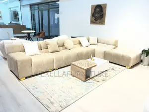 L - Shape Sofa | ኤል ሼፕ | ከስተማይዝድ የሚደረግ