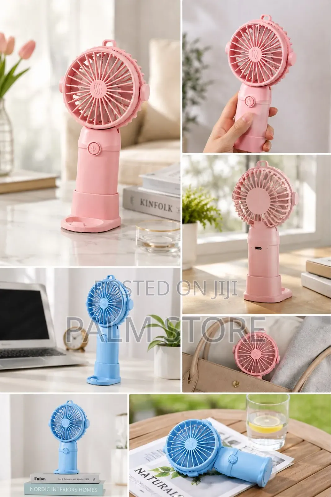Portable Mini Rechargeable Fan