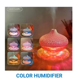 3-in-1 Usb Humidifier – Crackle Lamp, Aroma Diffuser, 6h Auto-Off