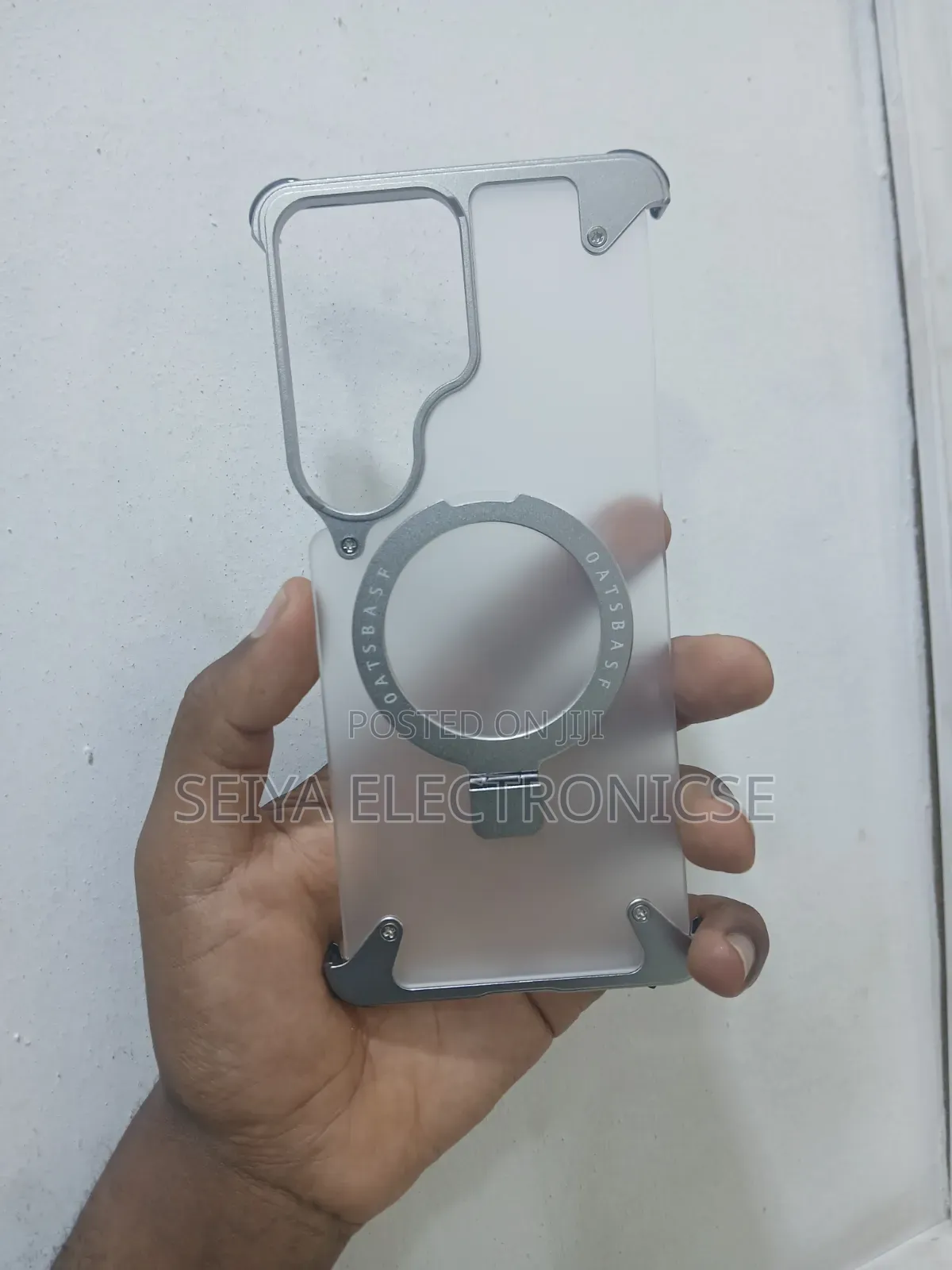 Ultra, S22, S23, S24, S25 Freamlass Metal Clear Case # Wholesale Only