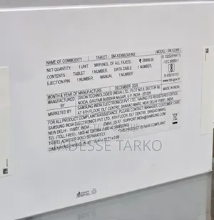 New Samsung Galaxy Tab A11+ 256 GB Black