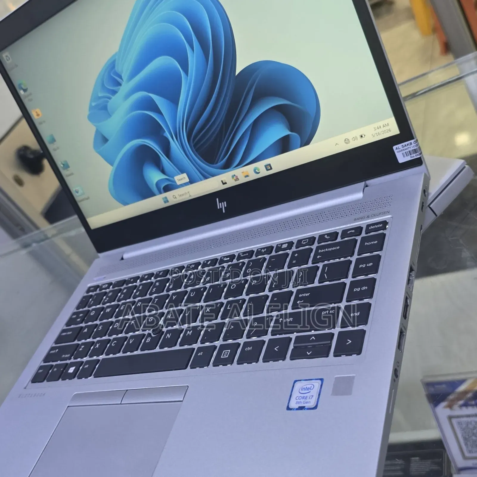 New Laptop HP EliteBook 840 G5 8GB Intel Core i7 SSD 512GB