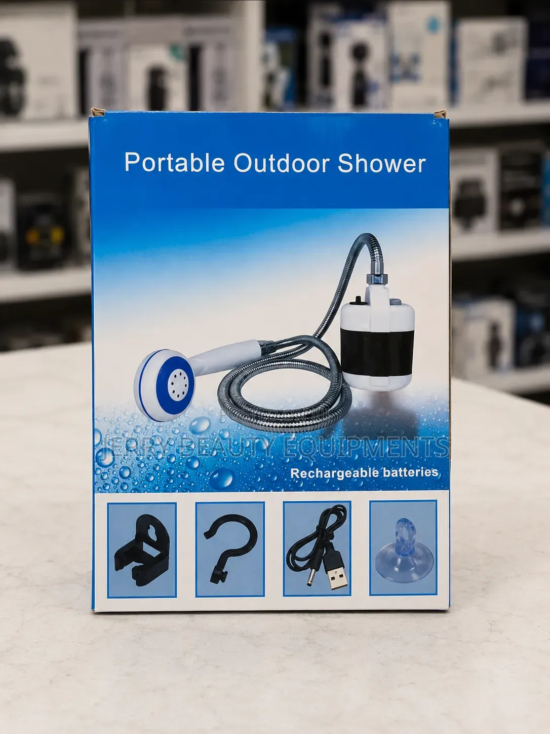Handheld Shower Pump- Usb Rechargeable
