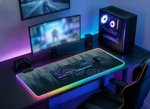Rgb Grey Forest Themed Mouse Pad - 80 X 30 X 0.5cm 14 Styles Desk Mat