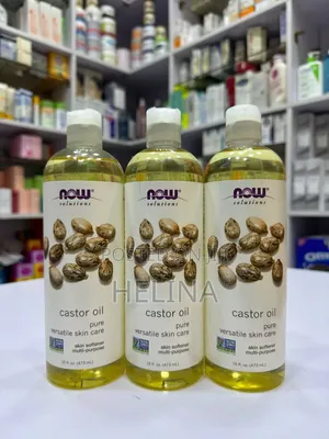 Skin Softener Multi-Purpose Now Solutions Pure Castor Oil From Usa