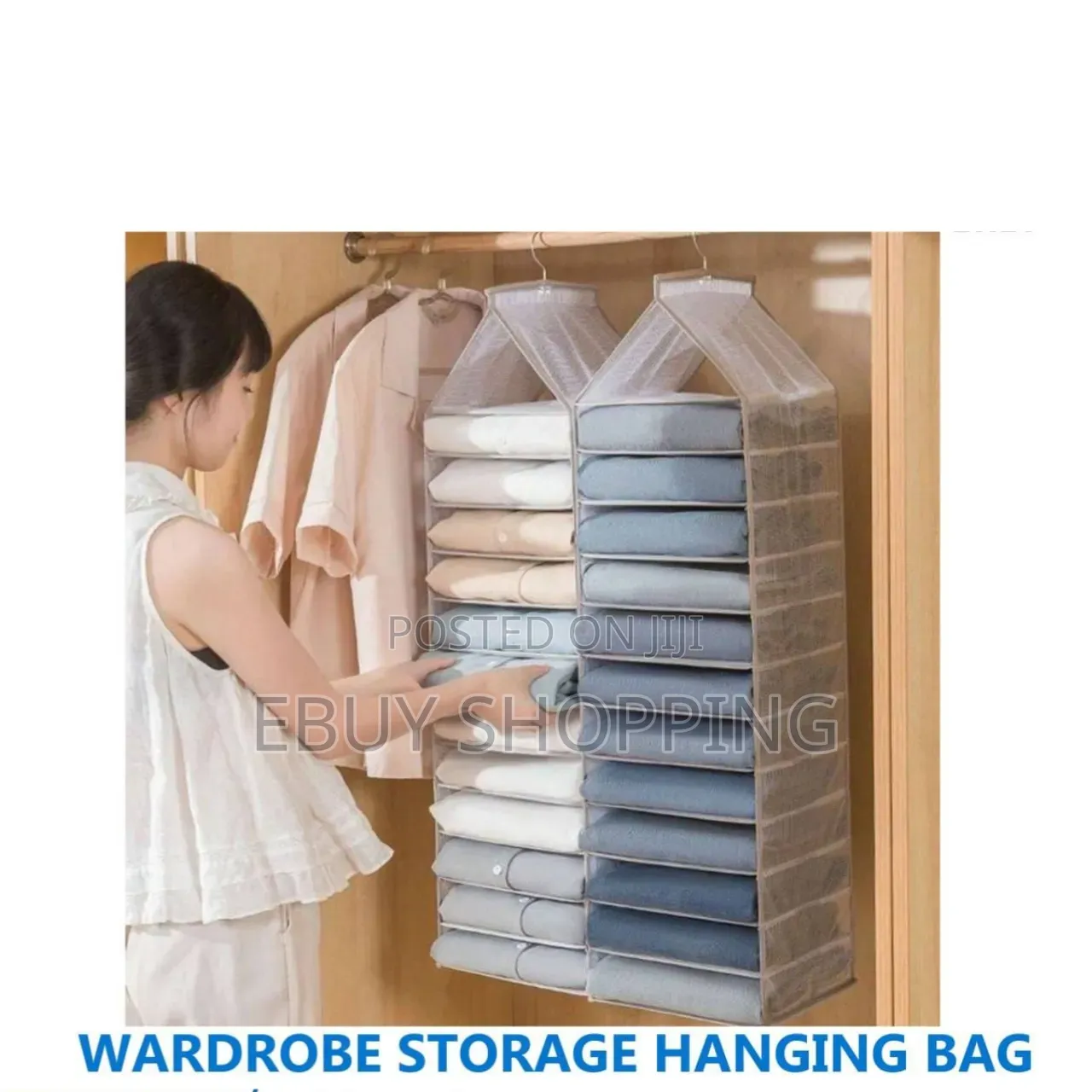 Breathable Washable 6-Layer Hanging Storage