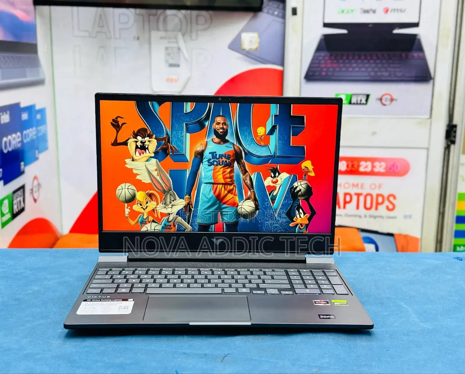 New Laptop HP Victus 15 16GB AMD Ryzen 5 SSD 512GB
