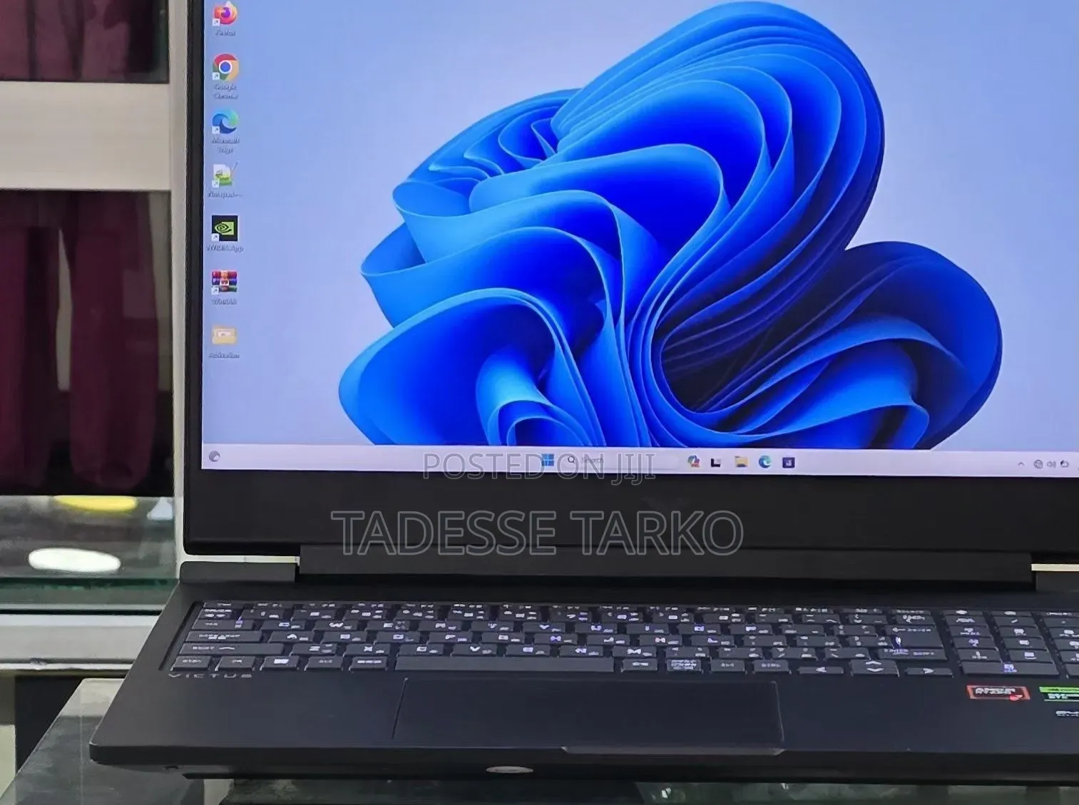 New Laptop HP Victus 15 16GB AMD Ryzen 7 SSD 1T