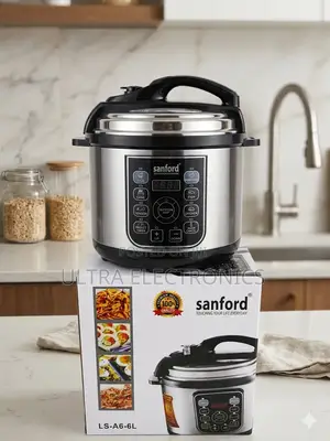 Pressure Cooker Sanford Electric , Likely the 6-Liter Stainless Steel
