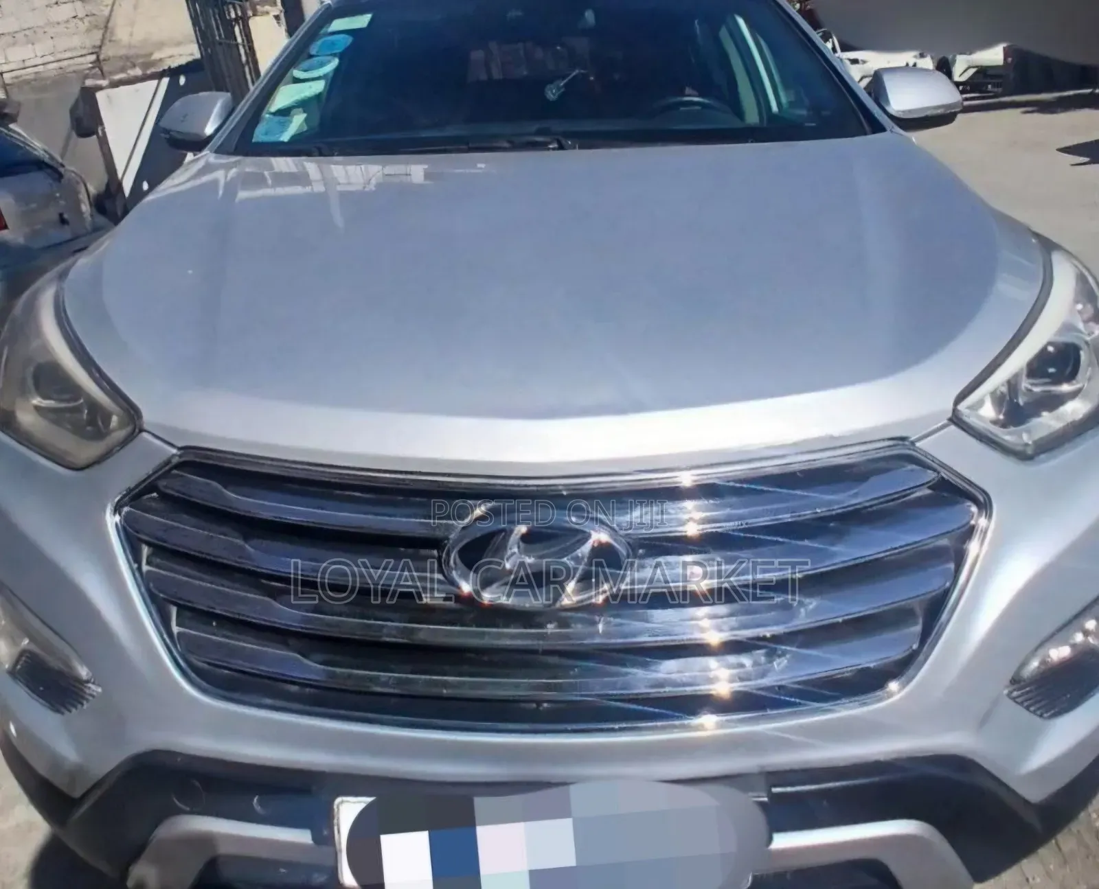 Hyundai Santa Fe 2016 Silver