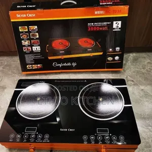 Silver Crest Electric Touch Stove
