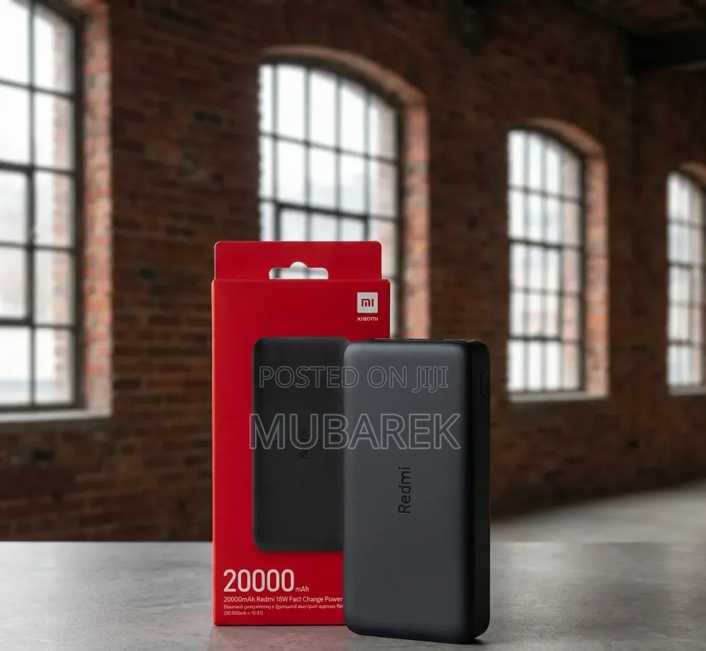 Zero Anxiety: 20000mah Redmi Fast Charge Power Bank