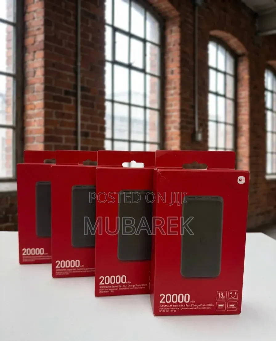 Zero Anxiety: Xiaomi Redmi 20000mah 18w Fast Charger