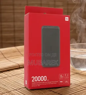 Zero Anxiety: Redmi 20000mah High-Capacity Power Bank