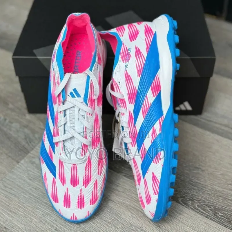 Adidas Predators League Turf Soccer Cleats (Model if 6379) White Solar