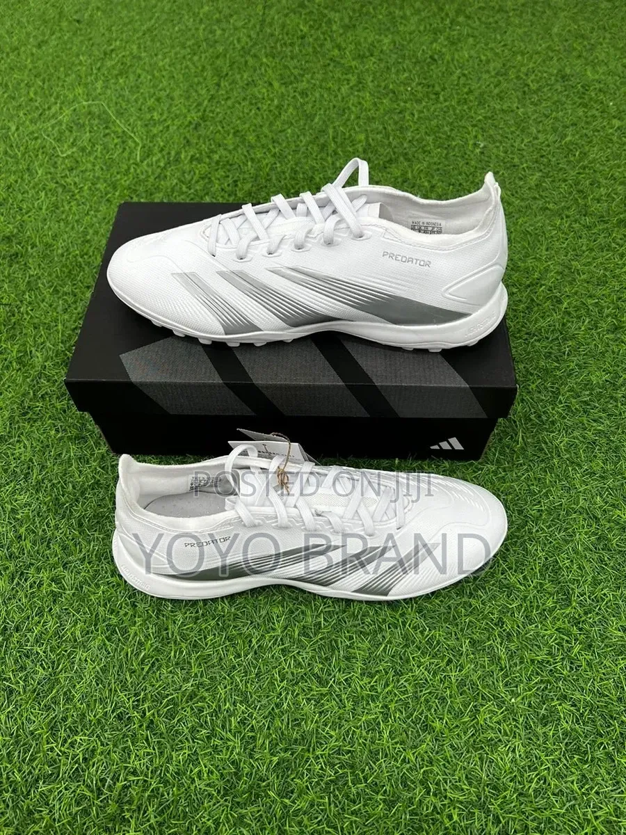 Adidas Predators 24 Ellite Tf Artifical Turf Soccer White/Silver