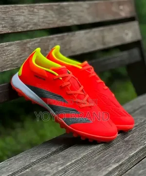 Adidas Predators Elite Turf Soccer Cleats Solar Red/Black