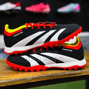 Adidas Predator Elite Tf Football Black White Red Solar Unisex Shoes