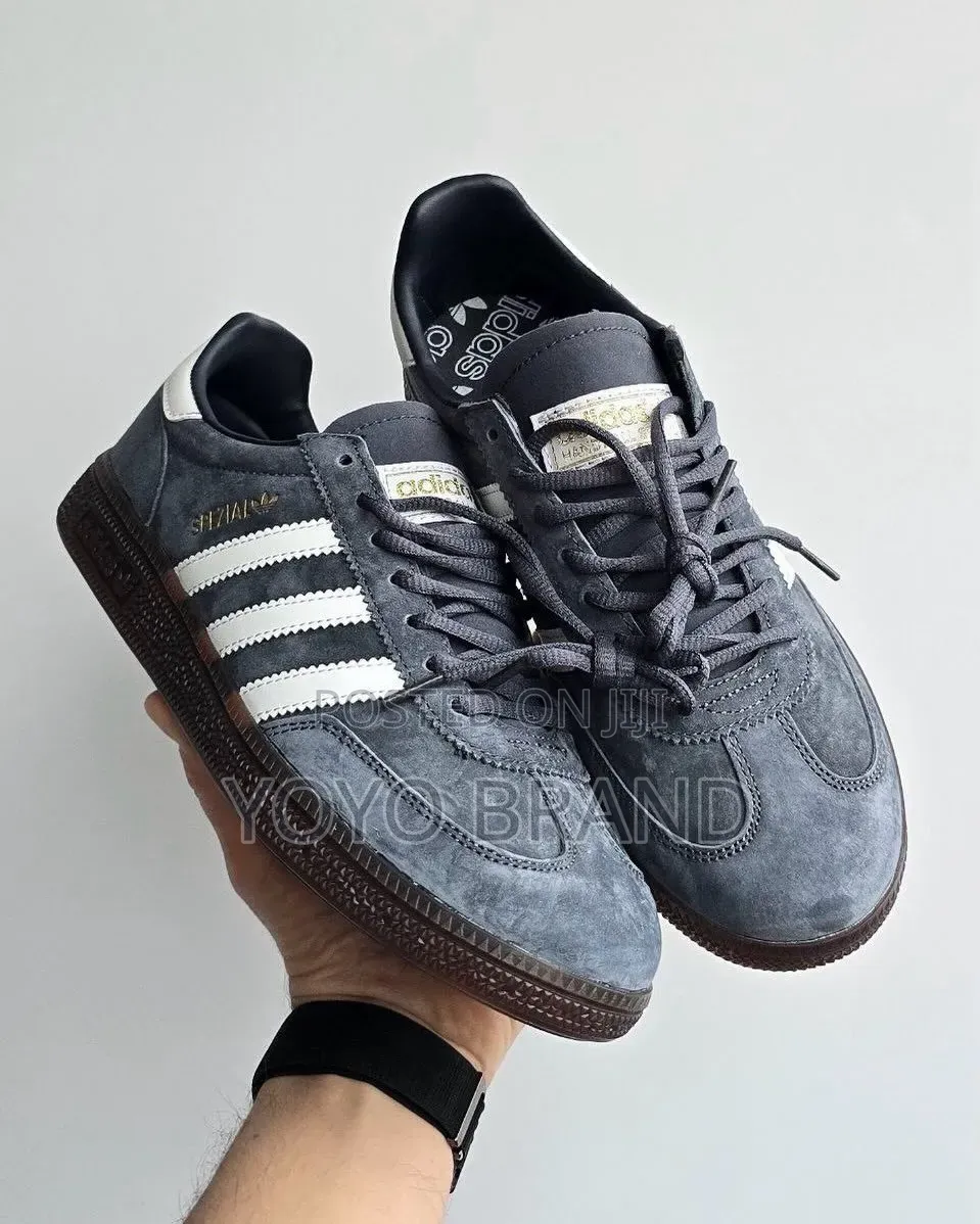 Adidas Hand Ball Spezial Dark Gray Unisex Fashion Shoes