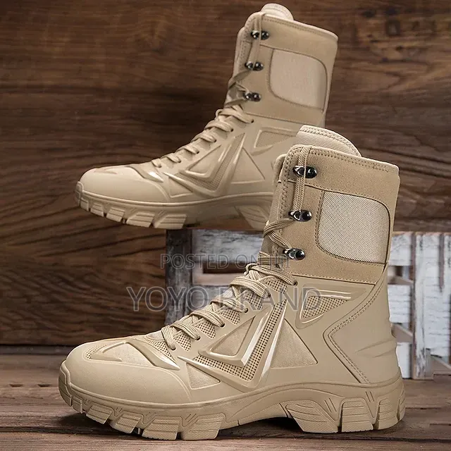 Men's Tactical Combat Water Proof Fashion Shoes