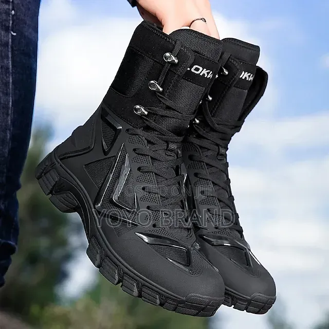 Men's Tactical Combat Water Proof Fashion Shoes