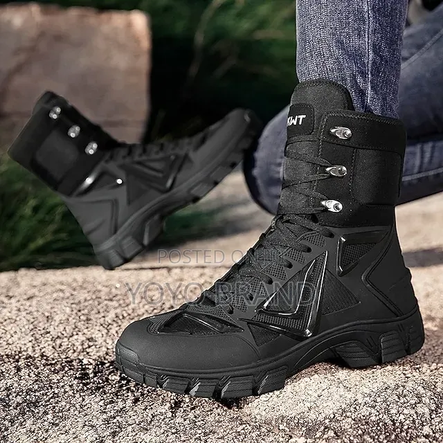 Men's Tactical Combat Water Proof Fashion Shoes