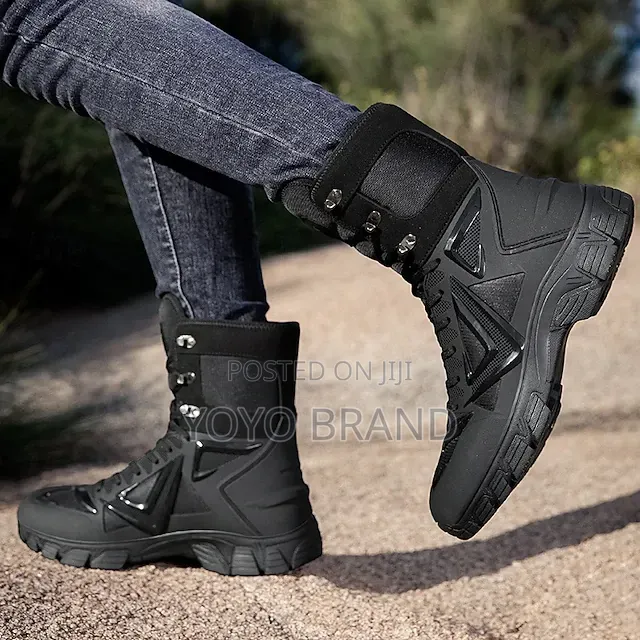 Men's Tactical Combat Water Proof Fashion Shoes